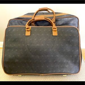 Dior vintage honeycomb logo luggage set